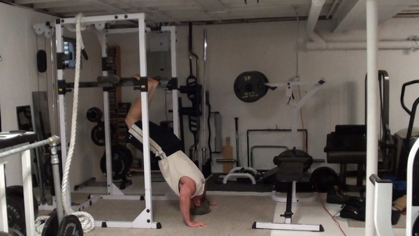 Modified Handstand Push-Ups