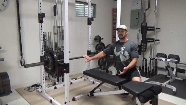 Bench-End Flat-Incline Bench Press For Building Your Upper Chest Setup