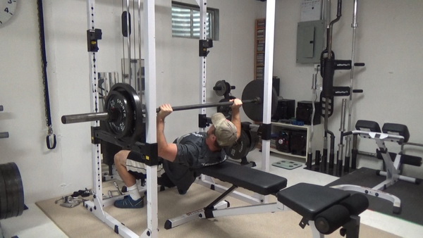 Bench-End Flat-Incline Bench Press For Building Your Upper Chest Lower the Bar