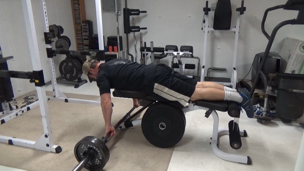 Range-Of-Motion Drop Sets for Chest-Supported Rows Start second