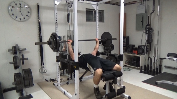 Up-And-Down-The-Rack Bench Press for Chest Mass Top