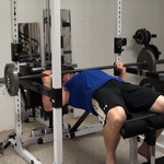 Lactic Acid Training...100 Rep Set of Barbell Bench Press