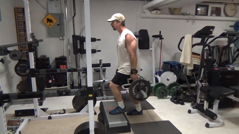 Interval Stepping Ladder With Trap Bar For Fat Loss