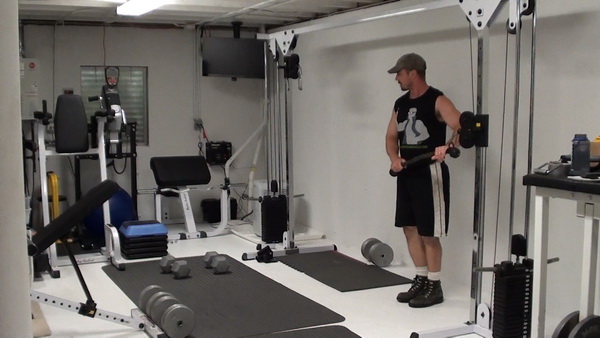 Cable/Rope Gripping Trunk Twists - Powerful Torso Rotation