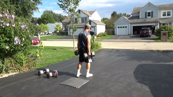 Two-Step Walking Lunges