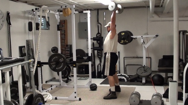 One-Arm Dumbbell Power Snatch