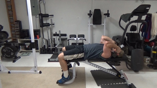 Lying Tricep Extensions