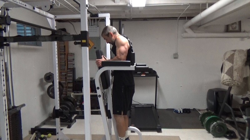 Work the serratus muscle