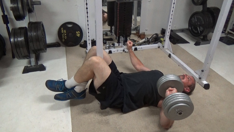 MMA Closed Guard Core Press For Deep Core Striking Power Training