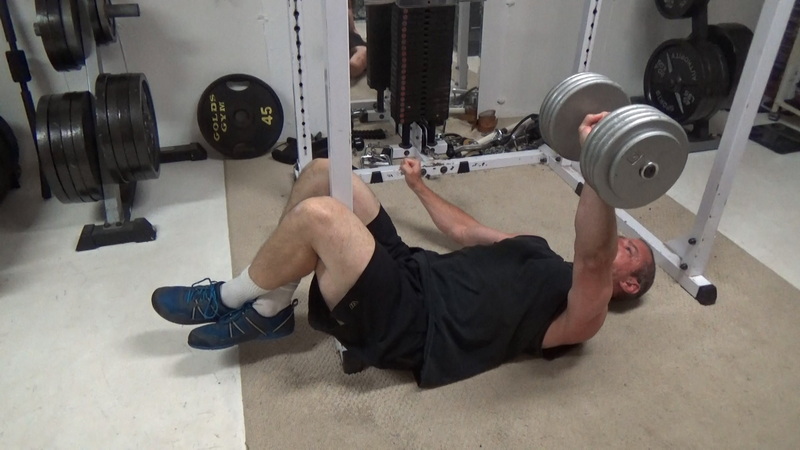 MMA Closed Guard Core Press For Deep Core Striking Power Training