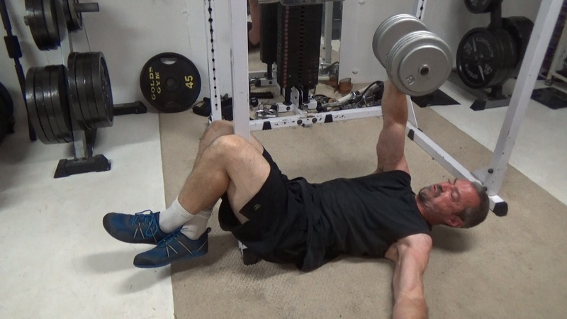 MMA Closed Guard Core Press For Deep Core Striking Power Training