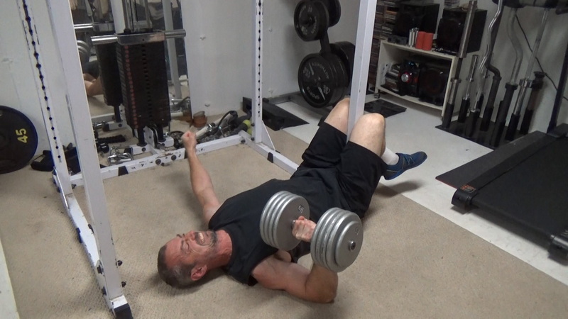 MMA Closed Guard Core Press For Deep Core Striking Power Training