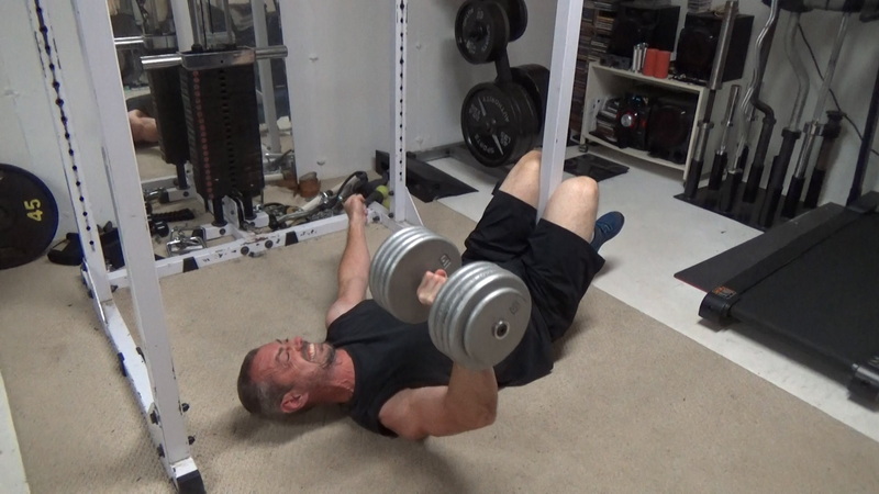 MMA Closed Guard Core Press For Deep Core Striking Power Training