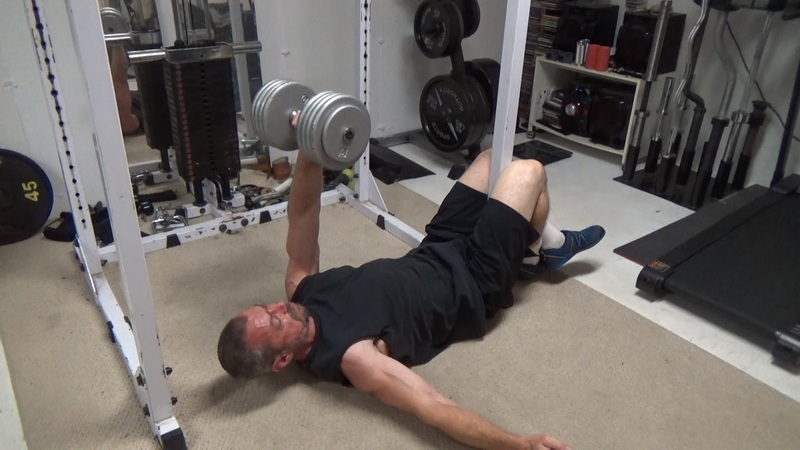 MMA Closed Guard Core Press For Deep Core Striking Power Training