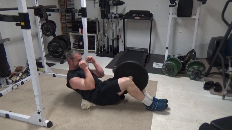 Plate Clench Abdominal Sit-Ups For Laser Targeting The Lower Abs