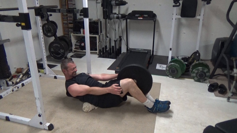 Plate Clench Abdominal Sit-Ups For Laser Targeting The Lower Abs