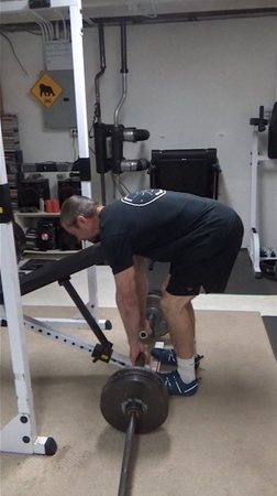 Two-Bar Chest-Supported Meadows Rows for a Wider Upper Back