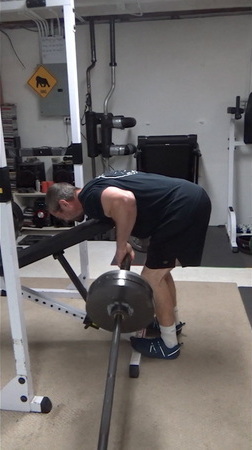 Two-Bar Chest-Supported Meadows Rows for a Wider Upper Back