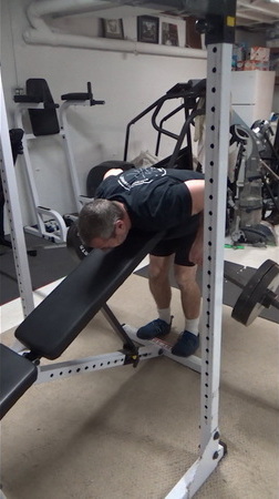 Two-Bar Chest-Supported Meadows Rows for a Wider Upper Back
