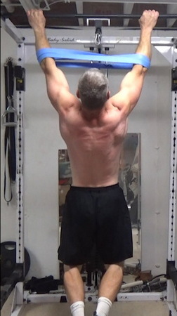 Band Cuff Pull-Ups For Increased Lat Engagement