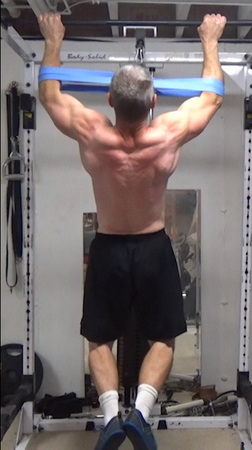 Band Cuff Pull-Ups For Increased Lat Engagement