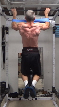 Band Cuff Pull-Ups For Increased Lat Engagement
