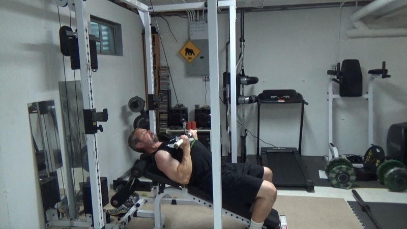 Face Away Lie-Back Pulldowns For Building Lats