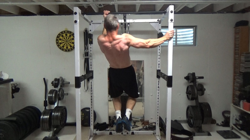 Outrigger One-Arm Chin-Ups for One-Arm Chin-Ups Progression