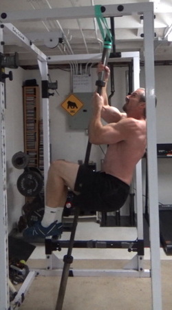 Vertical Bar Climbing For Back And Grip Strength...and Fun