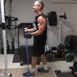 Band-Resisted Supination Curls For Building Bigger Biceps