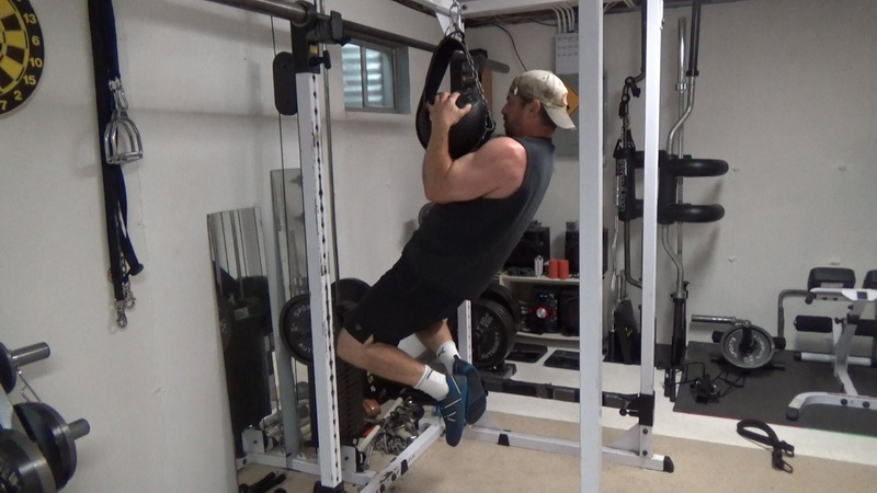 Hanging Slam Ball Pull-Ups and Pulldowns for Forearms Pull-Up top
