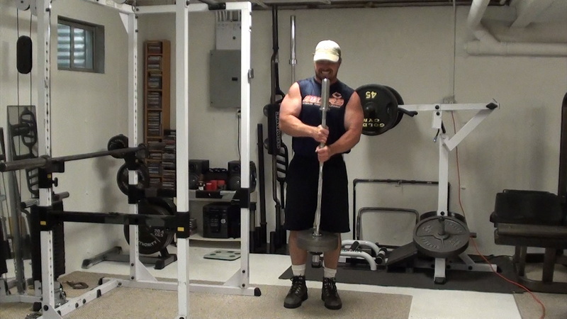 Vertical Barbell Curls 6