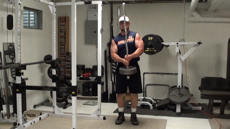 Vertical Barbell Curls Top