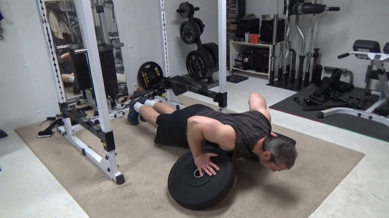 A-Frame Plate Push-Ups For Peak Chest Stimulation