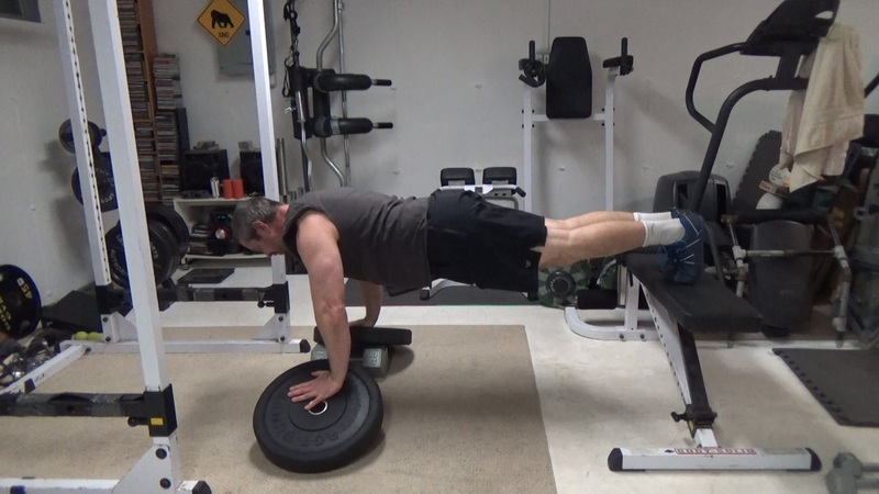 A-Frame Plate Push-Ups For Peak Chest Stimulation