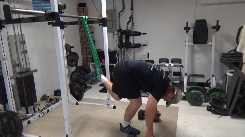 Bulgarian Single Leg Band Squats For Building The Glutes Change Legs