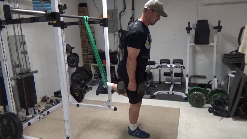 Bulgarian Single Leg Band Squats For Building The Glutes Top