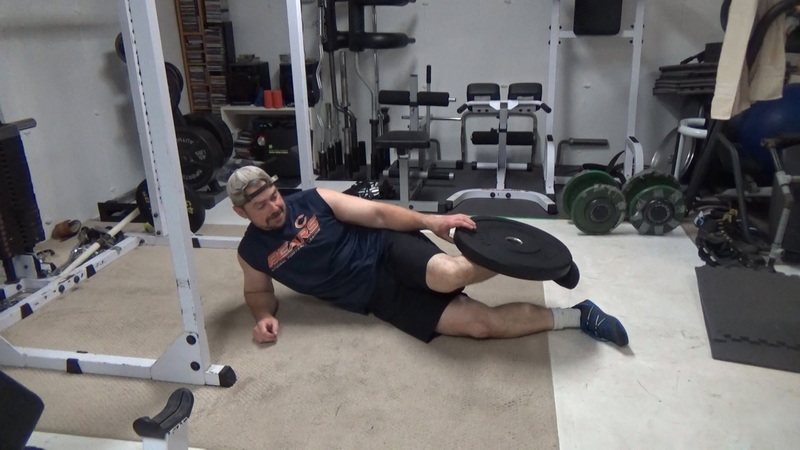 Moving Plate Holds To Build Your Abductors