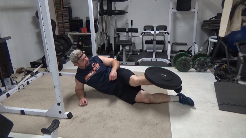 Moving Plate Holds To Build Your Abductors