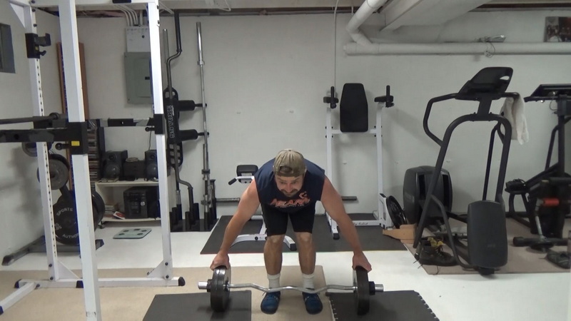 EZ Bar Pinch Grip Deadlifts For Finger and Hand Strength