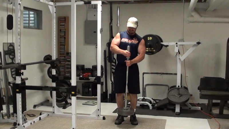 Vertical Barbell Curls 2