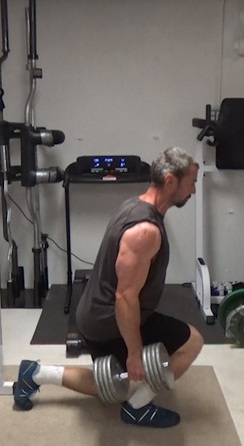 Switch Leg Split Squats For Bottom Start Leg Training