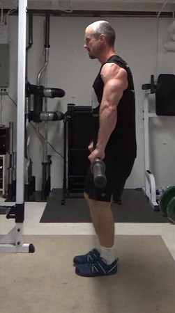 Barbell Pistol Squats For At-Home or Hotel Gym Leg Training