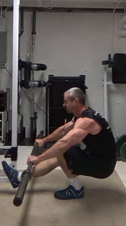 Barbell Pistol Squats For At-Home or Hotel Gym Leg Training