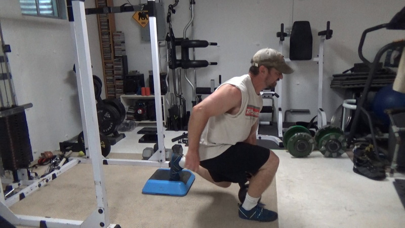 Step Riser Single Kettlebell Bottom