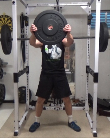 Frankenstein Plus Plate Squats For Improving Front Squats Position Strength