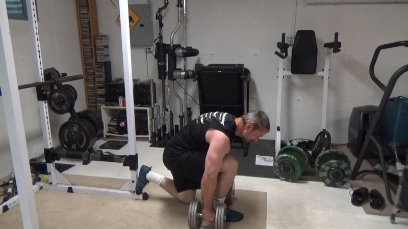 Sprinter Block Split Squats For Quads and Glutes
