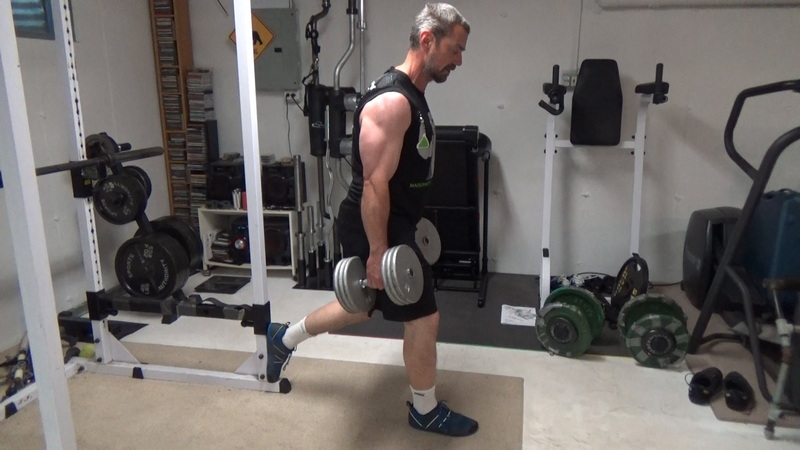 Sprinter Block Split Squats For Quads and Glutes