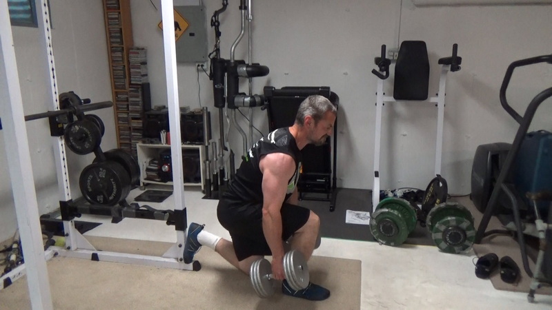 Sprinter Block Split Squats For Quads and Glutes