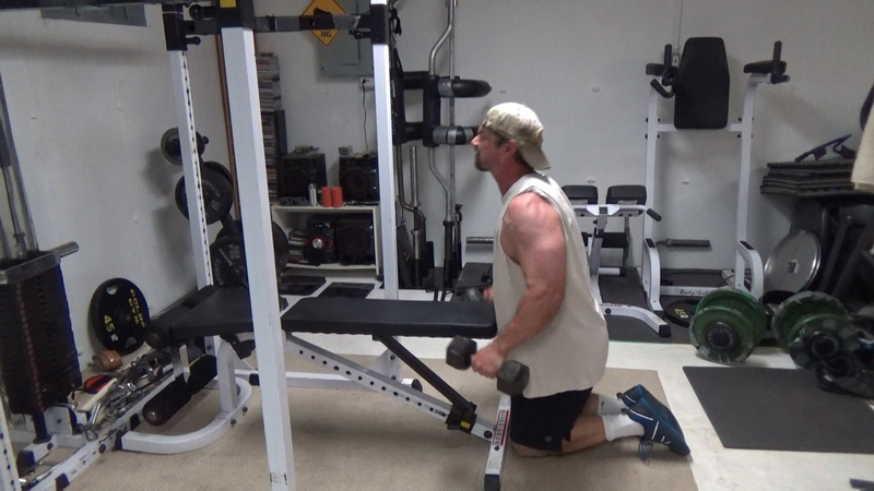 Bench Lift Lateral Raises For Resistance at the Bottom of the exercise